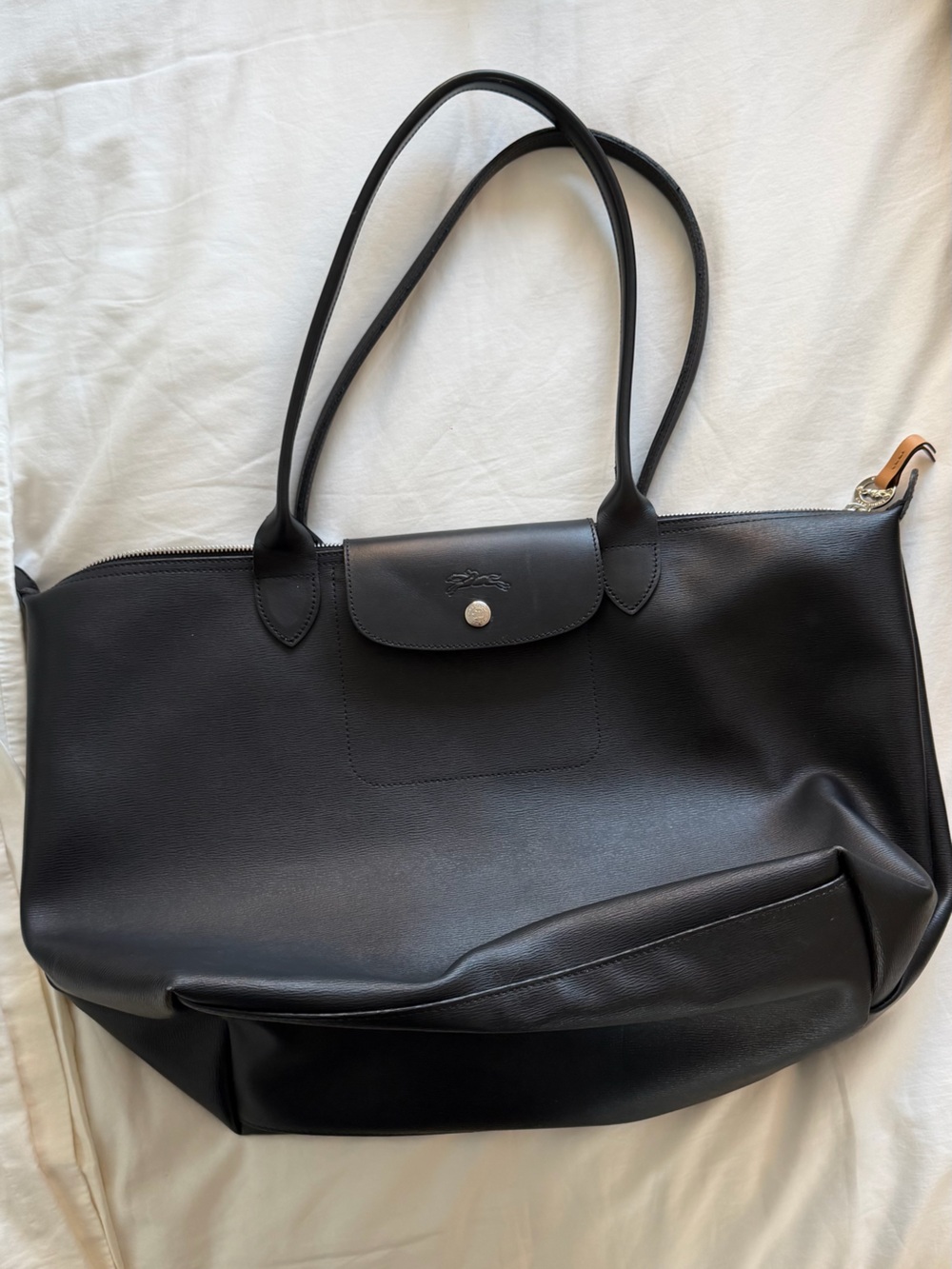Longchamp Le Pliage City Large Coated Canvas Tote Bag